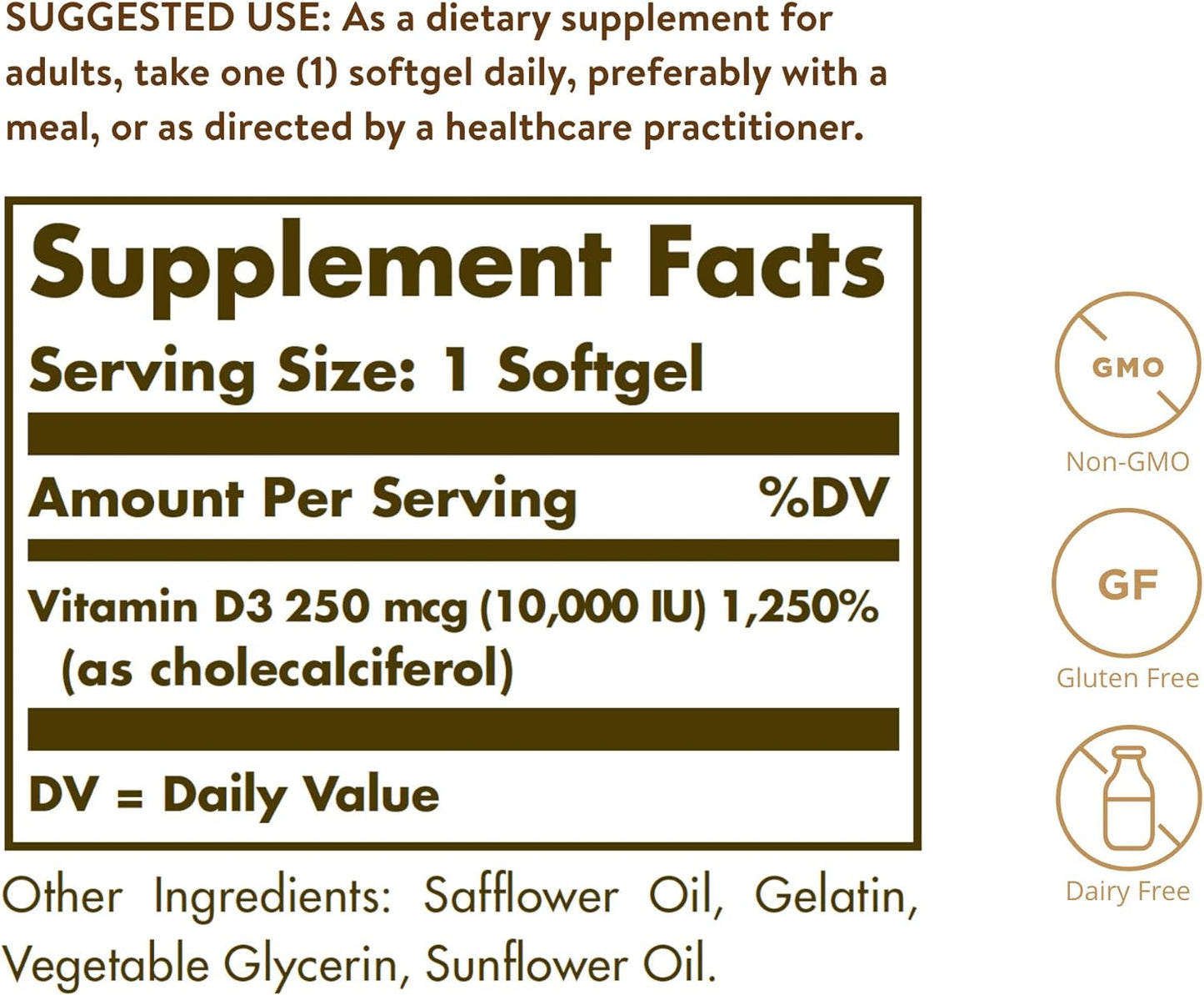 Vitamina D 10,000 UI